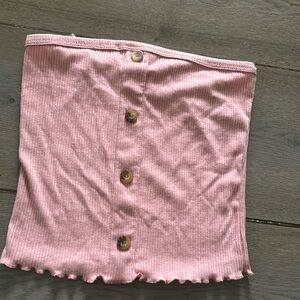 Small tube top light pink